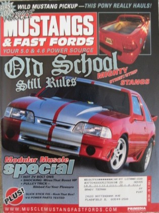MUSCLE MUSTANGS & FAST FORDS 2004 JUNE - MOD MUSCLE